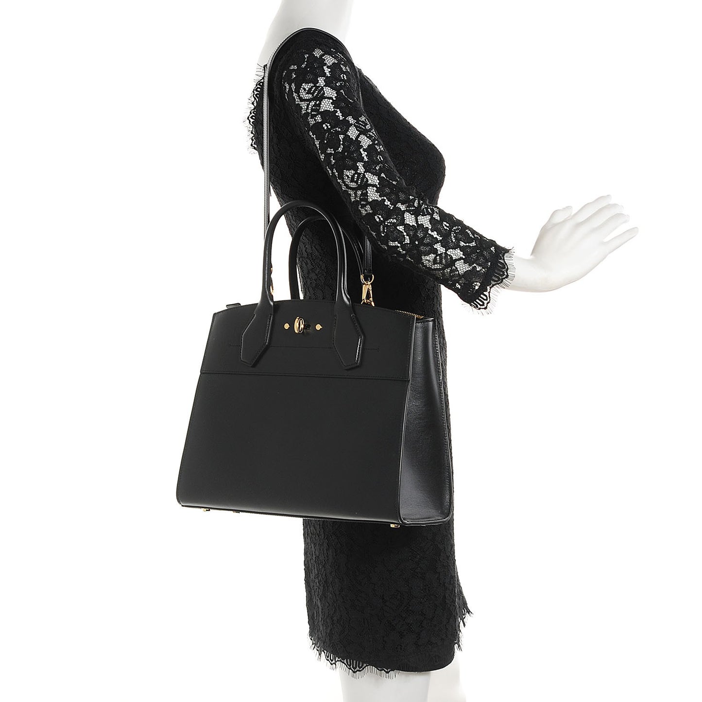 Calfskin City Steamer MM Black