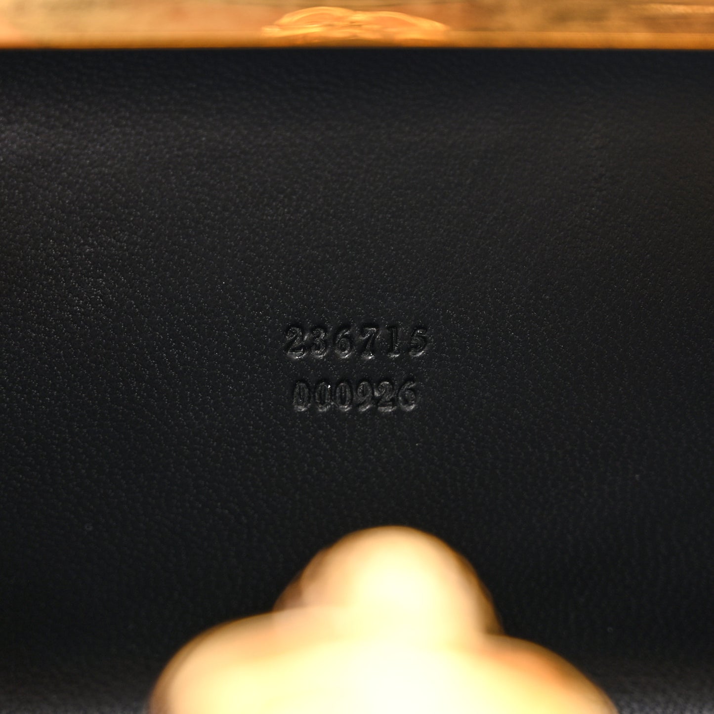 Nappa Studded Skull Box Clutch Black