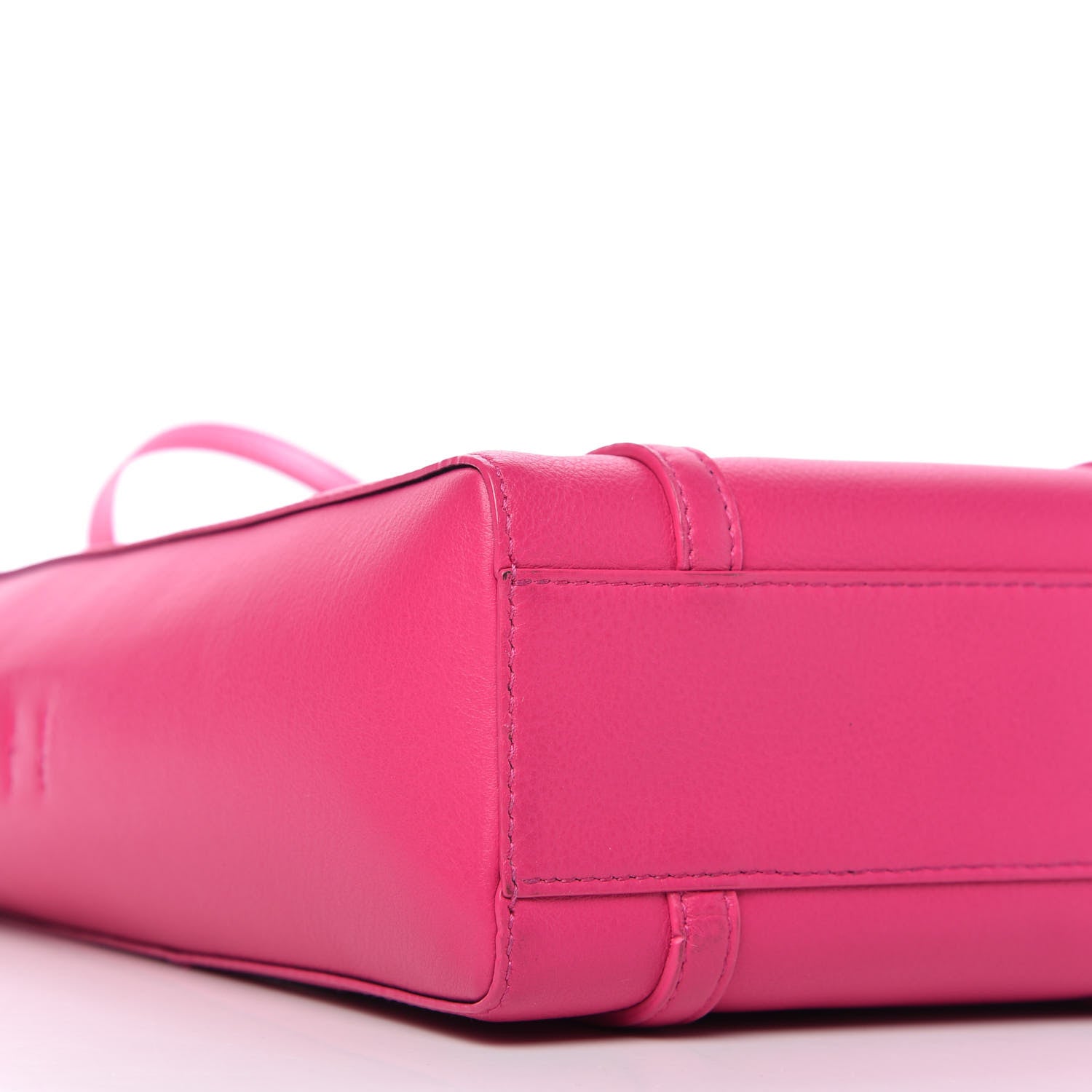 Balenciaga Calfskin XXS Everyday Tote Rose Magenta Black 6 of 8