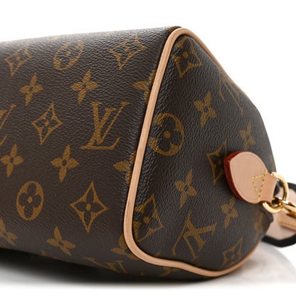 Louis Vuitton Monogram Speedy Bandouliere 20   Black 9 of 9