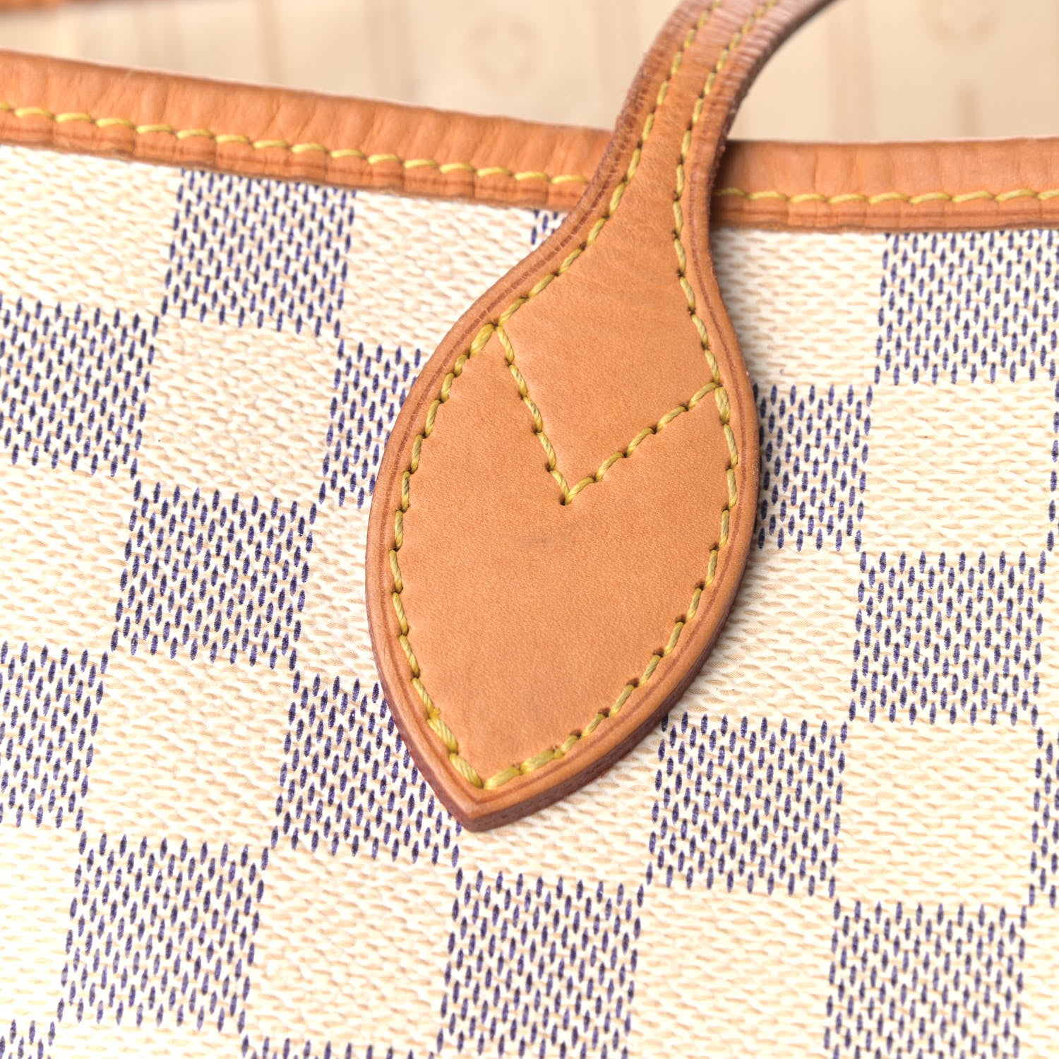 Louis Vuitton Damier Azur Neverfull MM 5 of 9