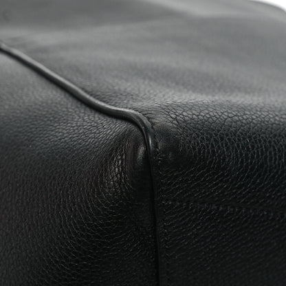 Celine Soft Grained Calfskin Sangle Bucket Bag Black 10 of 16