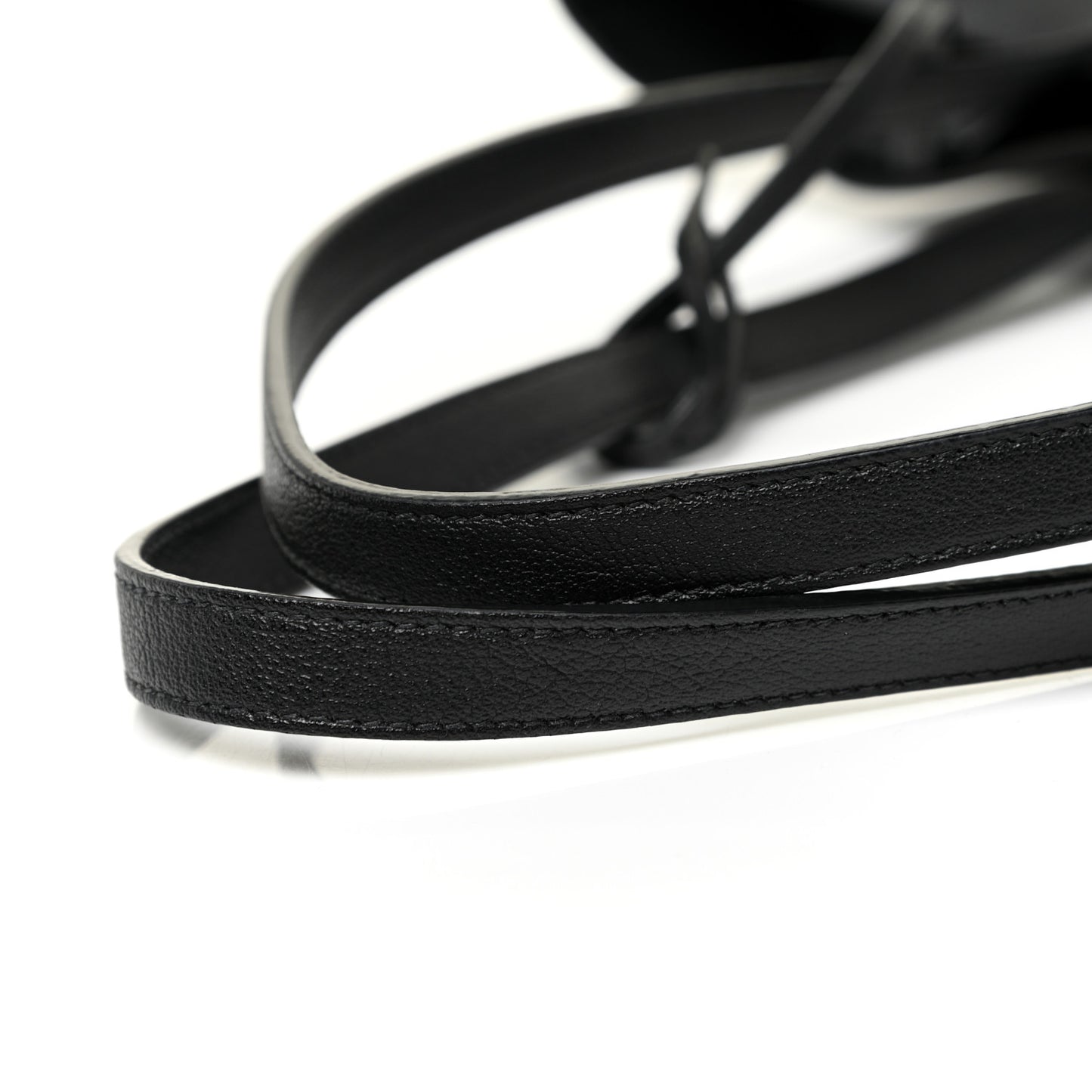 Calfskin Medium Shopping Tote Black