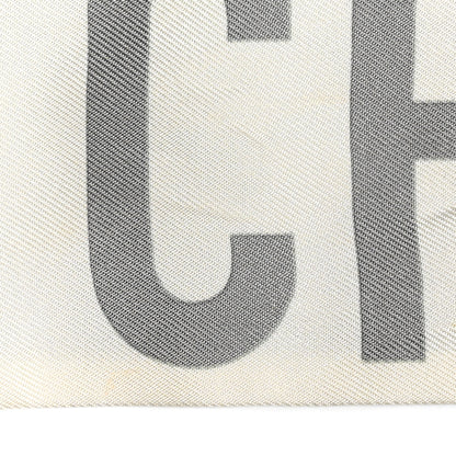 Christian Dior Silk Oblique Mitzah Scarf Grey 5 of 7