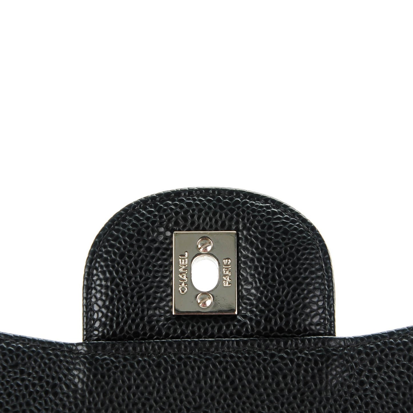Caviar Quilted Jumbo Single Flap Black