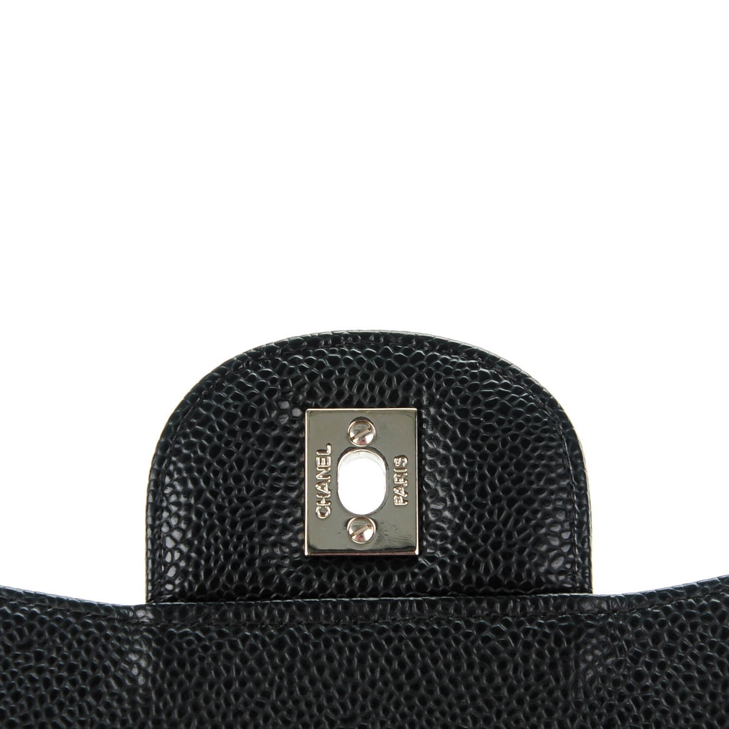 Chanel Caviar Quilted Jumbo Single Flap Black 5 of 8