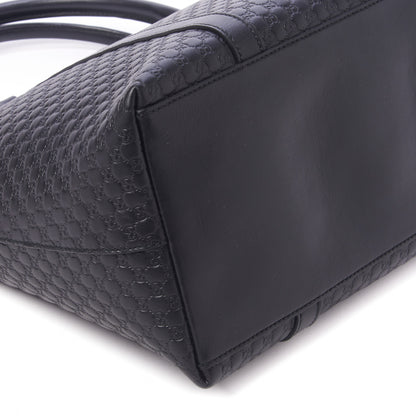 Gucci Soft Microguccissima Large Dome Satchel Black 5 of 8