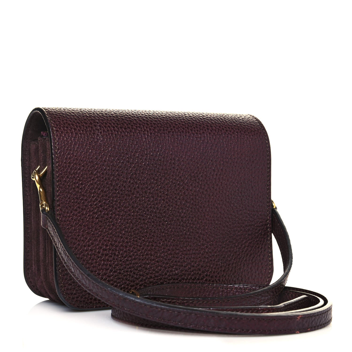 Mulberry Classic Grain Calfskin Small Clifton Flap Oxblood 3 of 13