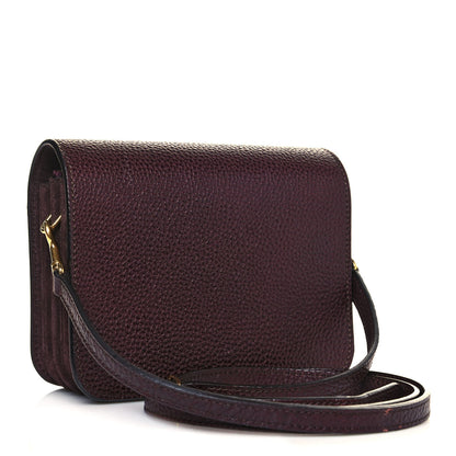 Mulberry Classic Grain Calfskin Small Clifton Flap Oxblood 3 of 13