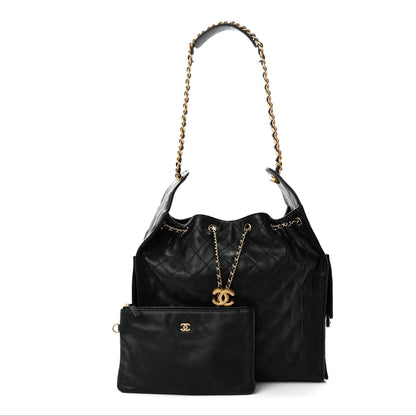 Chanel Caviar Quilted Medium Chanel 25 Handbag Black 3 of 12