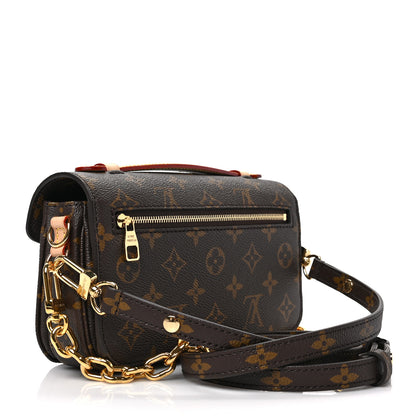 Louis Vuitton Monogram Pochette Metis East West 3 of 8