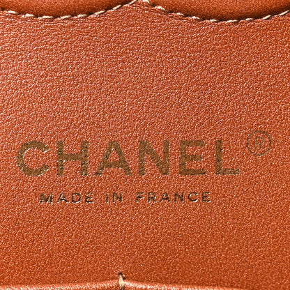 Chanel Lambskin Quilted Medium Double Flap Brown 6 of 11