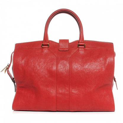 Saint Laurent Sheepskin Large Cabas ChYc Red 7 of 9