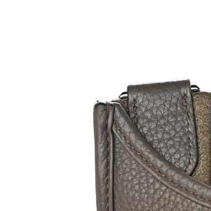 Hermes Taurillon Clemence Evelyne III PM Etain 15 of 18