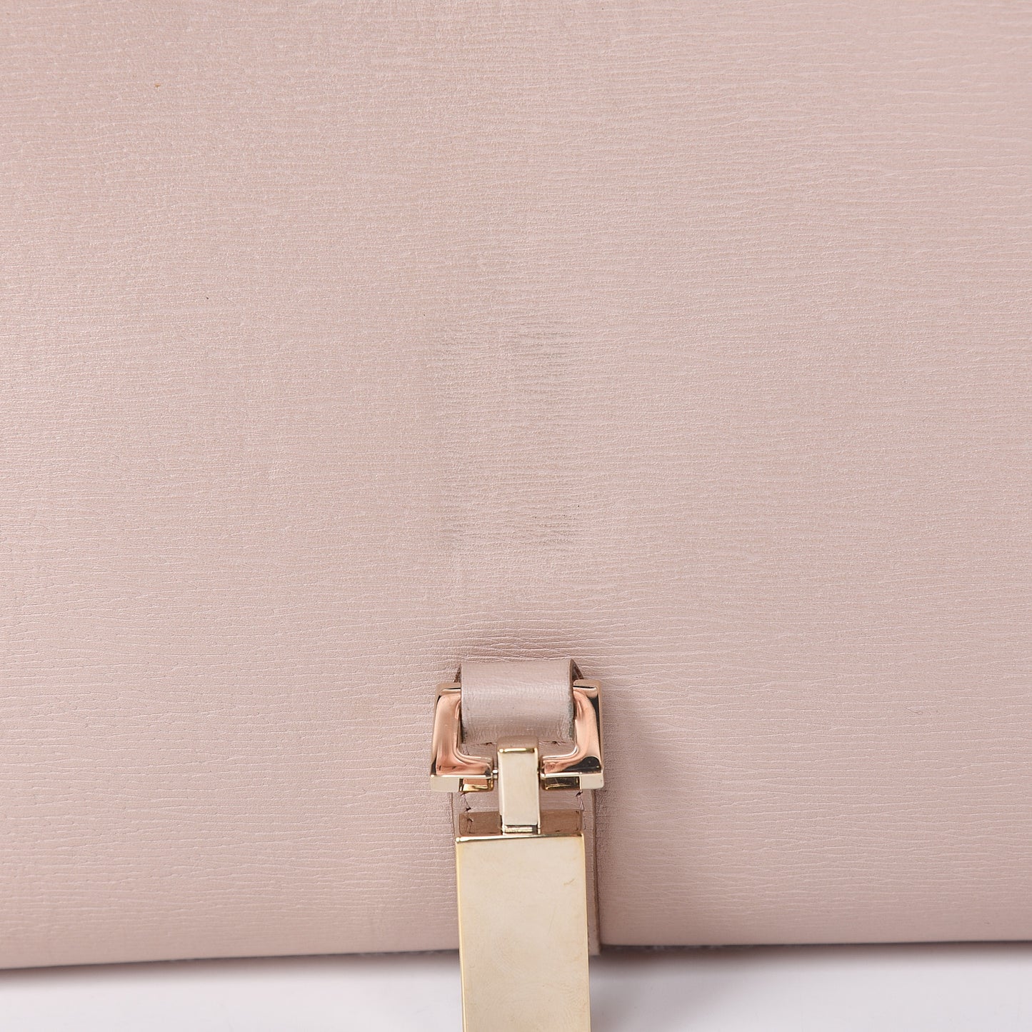 Calfskin Bardot Shoulder Bag Light Pink
