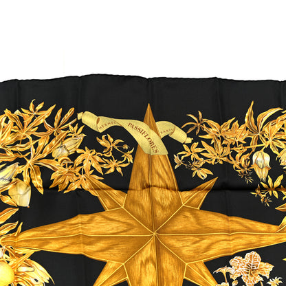Hermes Silk Passiflores Scarf 90 2 of 5