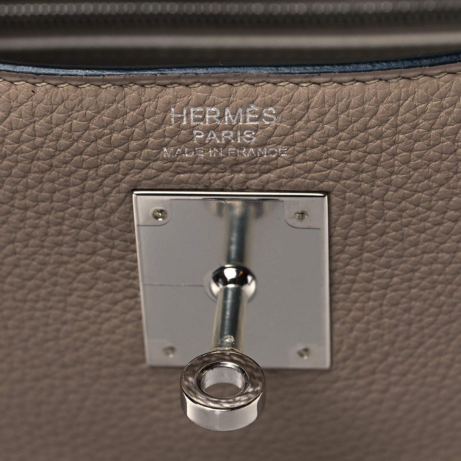 Hermes Togo Kelly Retourne 32 Etoupe 5 of 9
