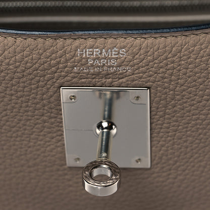 Hermes Togo Kelly Retourne 32 Etoupe 5 of 9