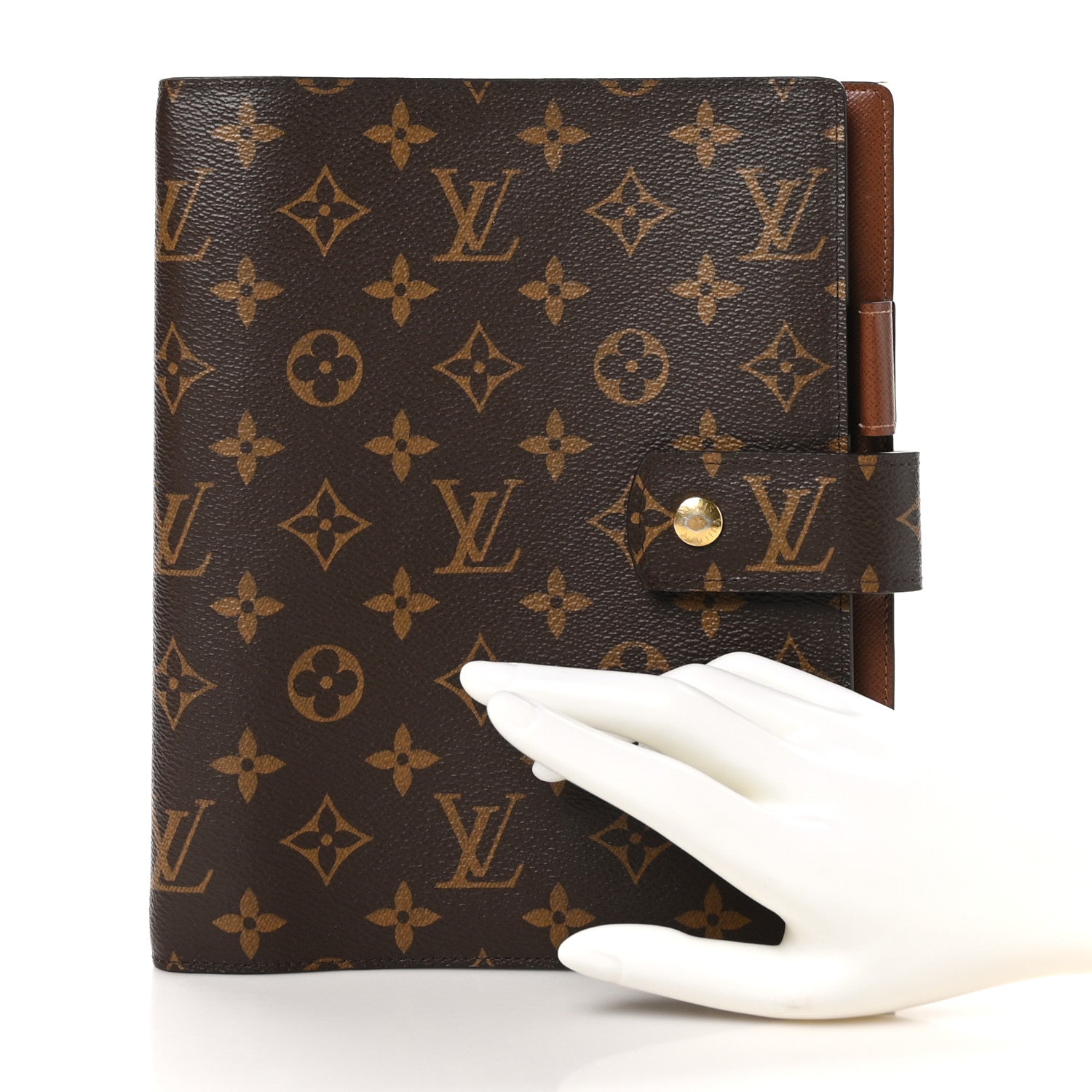 Louis Vuitton Monogram Large Ring Agenda Cover 2 of 10
