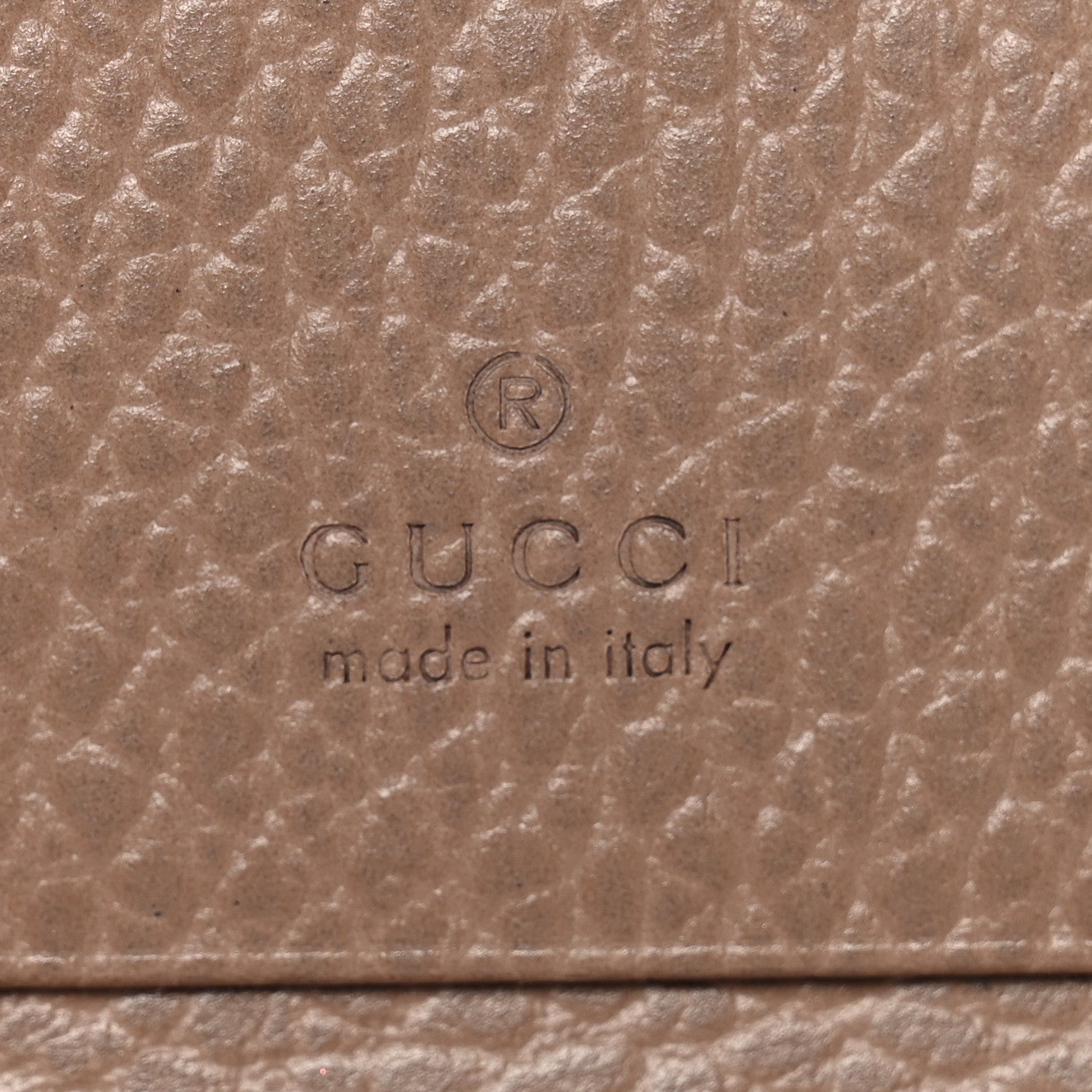 Gucci Dollar Calfskin GG Supreme Monogram GG Marmont Card Case Porcelain Rose Beige Ebony 7 of 8