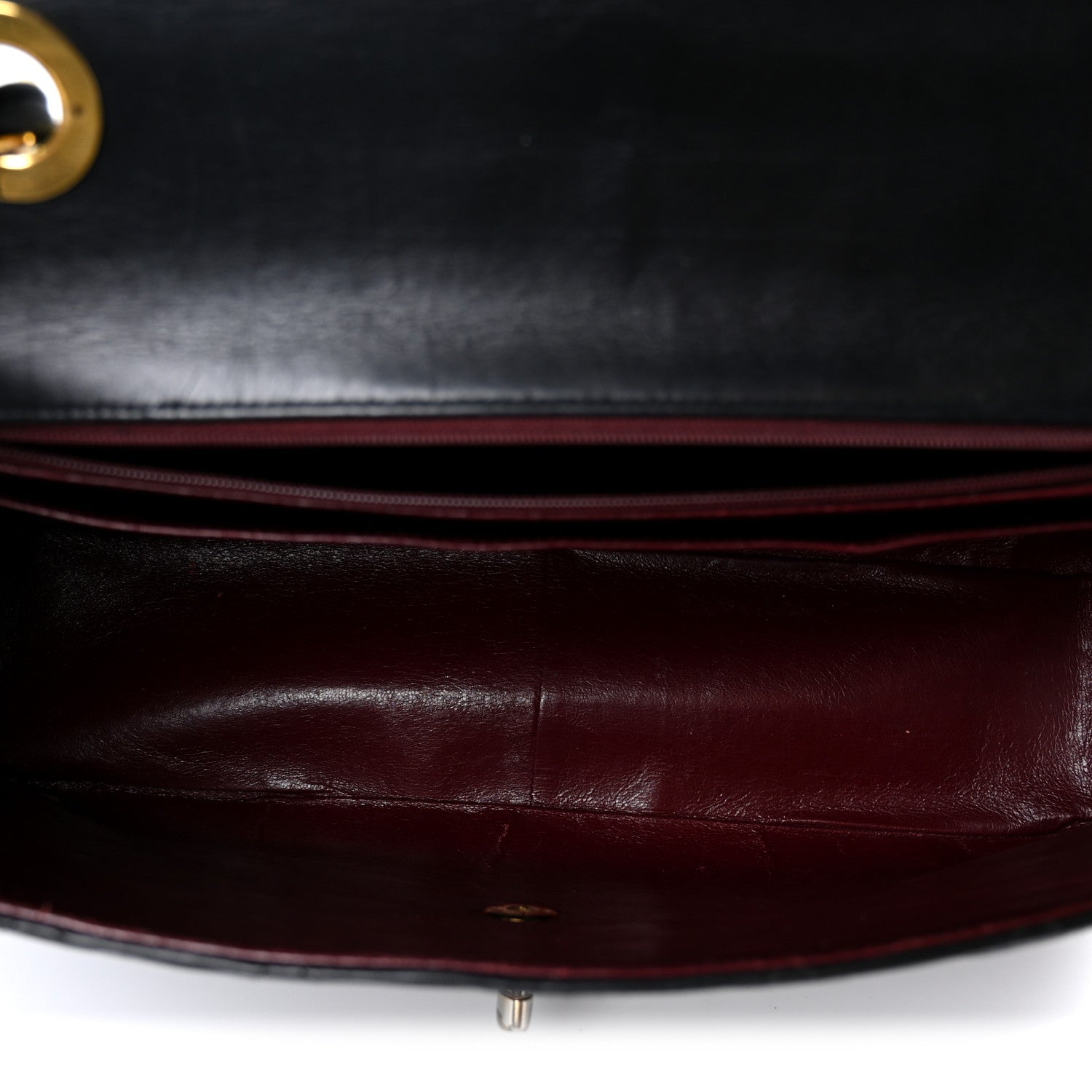 Chanel Lambskin Quilted XL Jumbo Single Flap Black 5 of 12