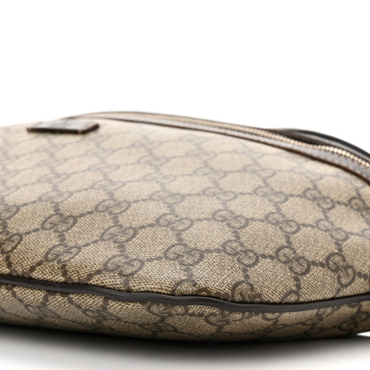 Gucci GG Supreme Monogram Belt Bag Dark Brown 10 of 12
