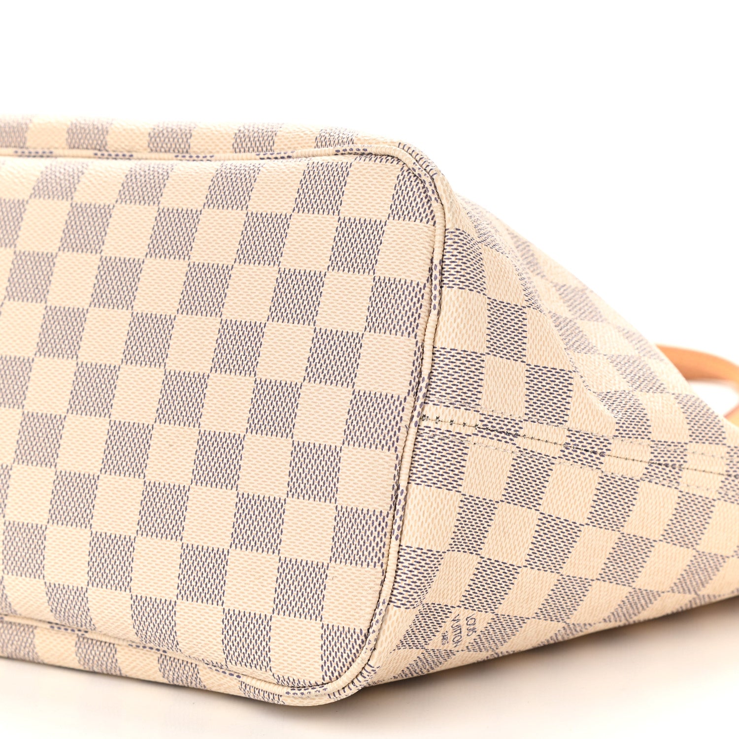 Louis Vuitton Damier Azur Neo Neverfull MM Rose Ballerine 11 of 12