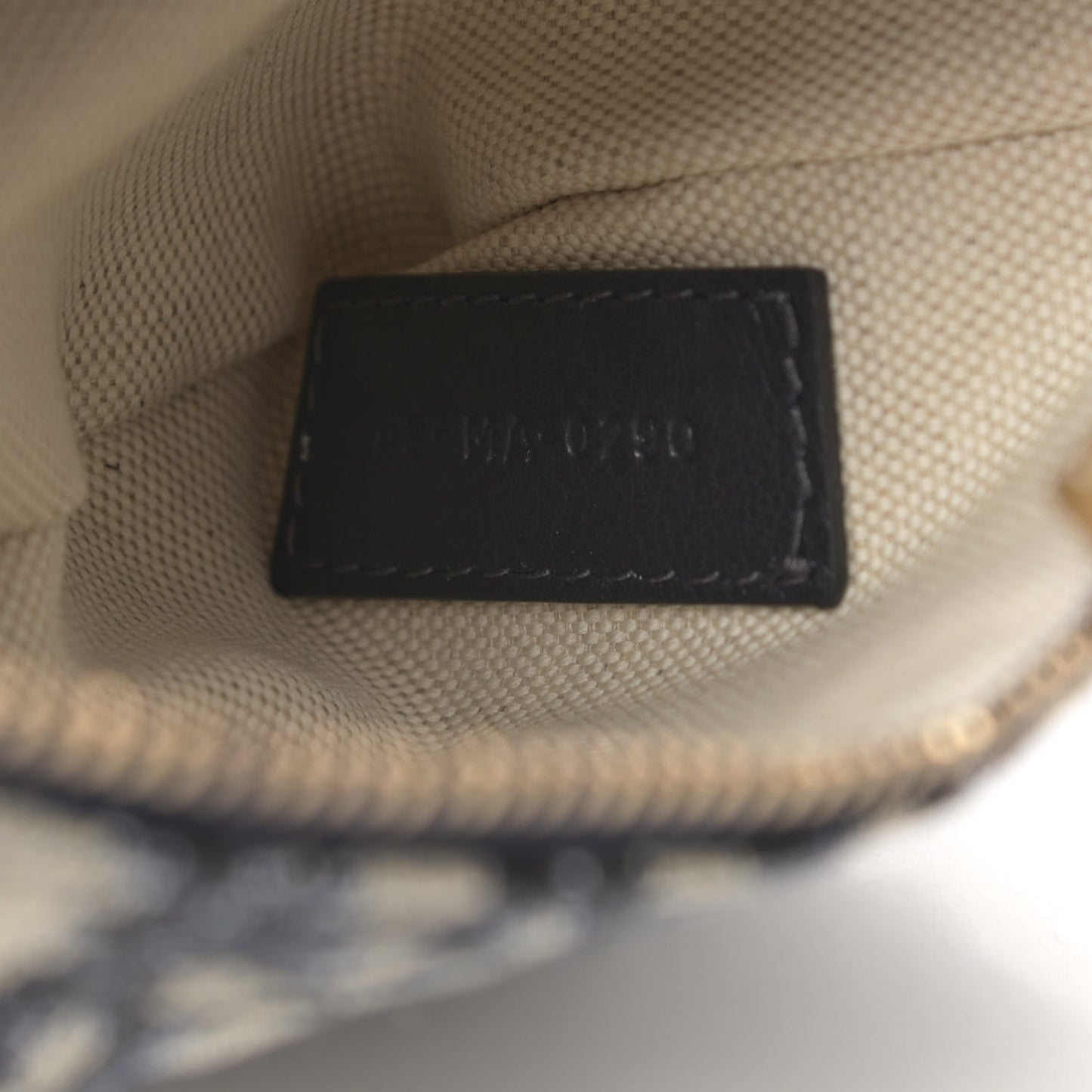 Oblique Dior Pouch Navy
