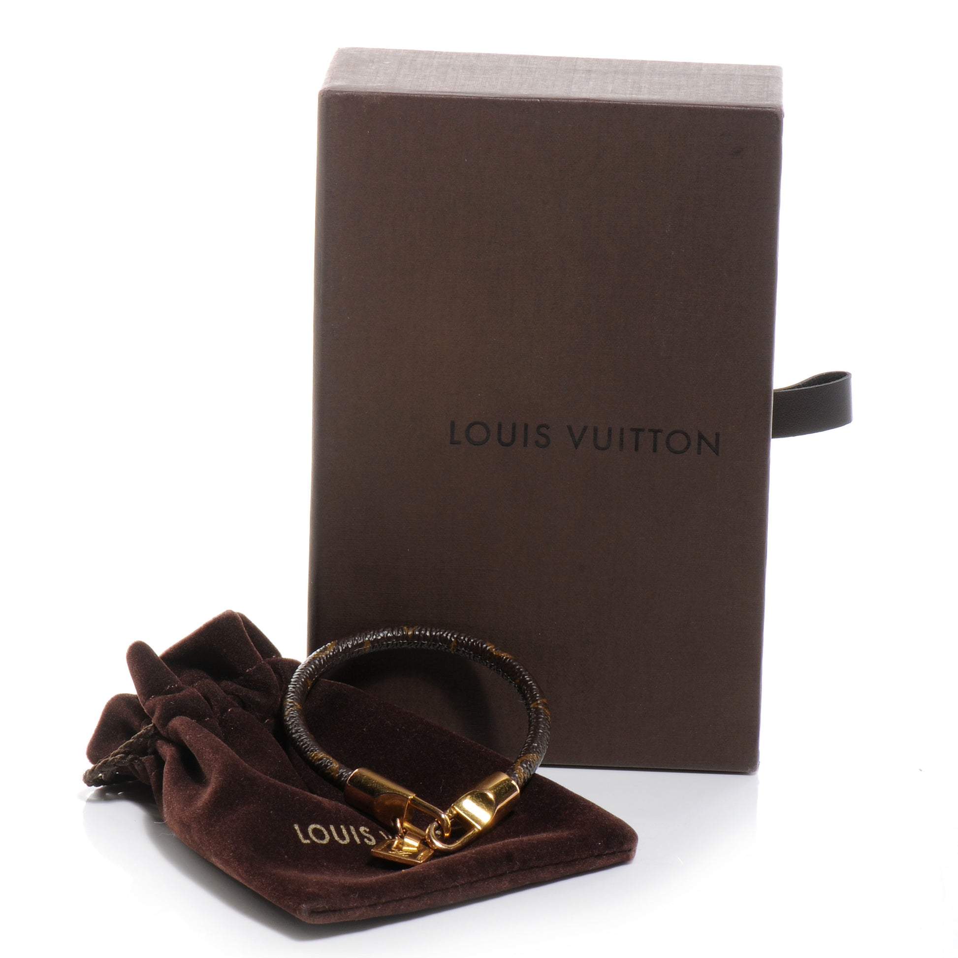 Louis Vuitton Monogram Luck It Bracelet 19 5 of 5