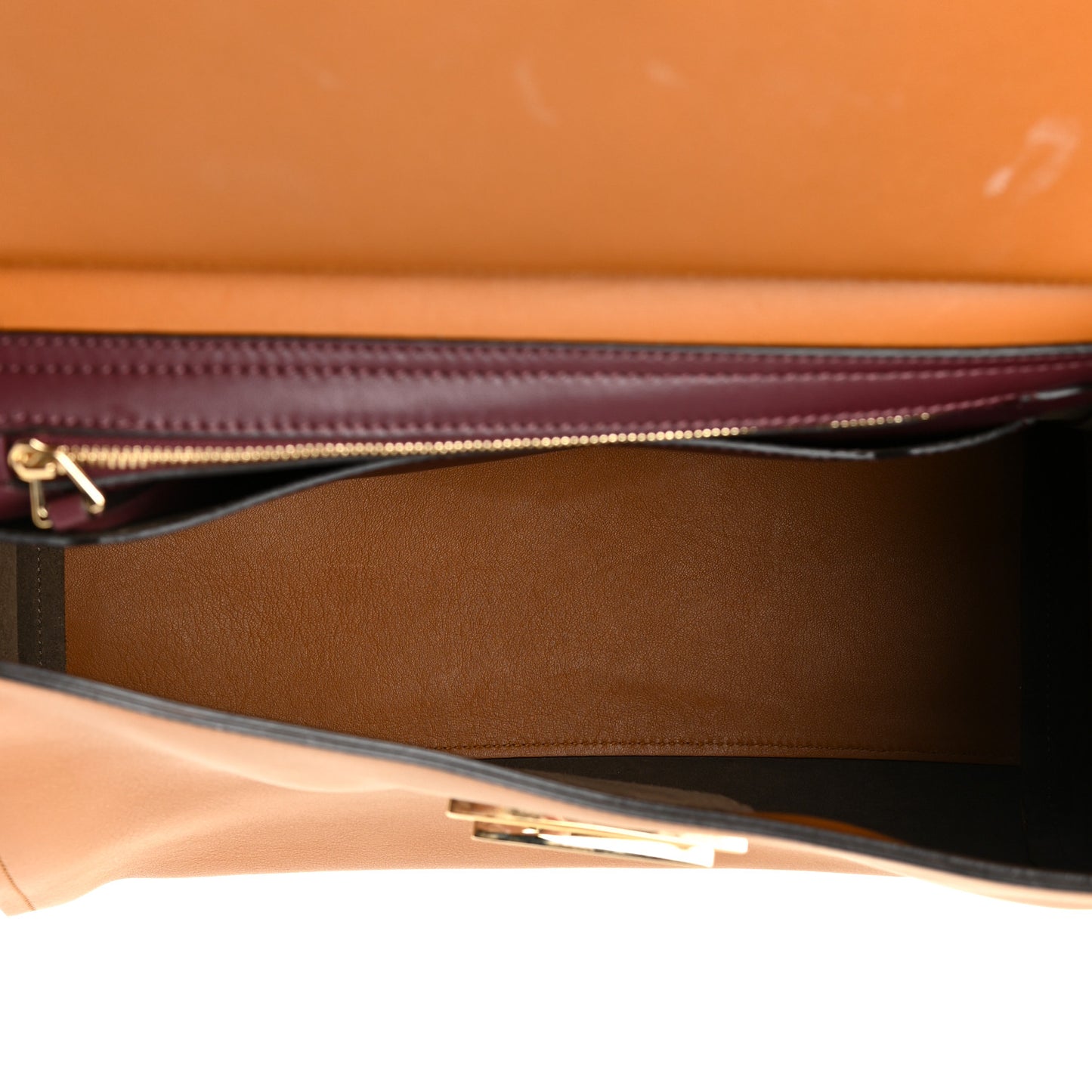 Calfskin Medium Mystic Shoulder Bag Desert