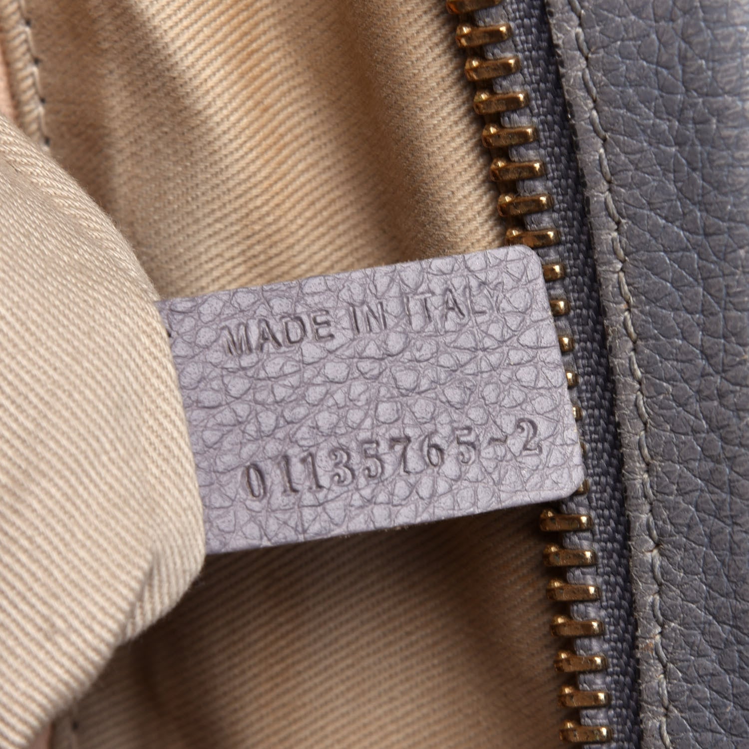 Chloe Calfskin Small Paraty Cashmere Grey 6 of 9