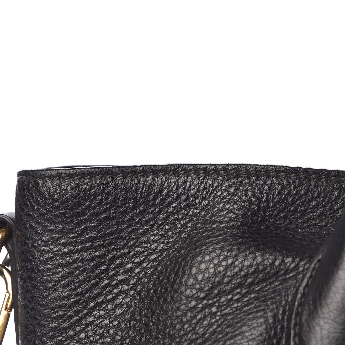Vitello Daino Tote Black