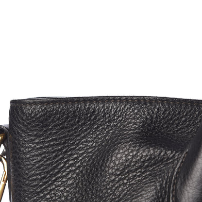 Prada Vitello Daino Tote Black 22 of 24