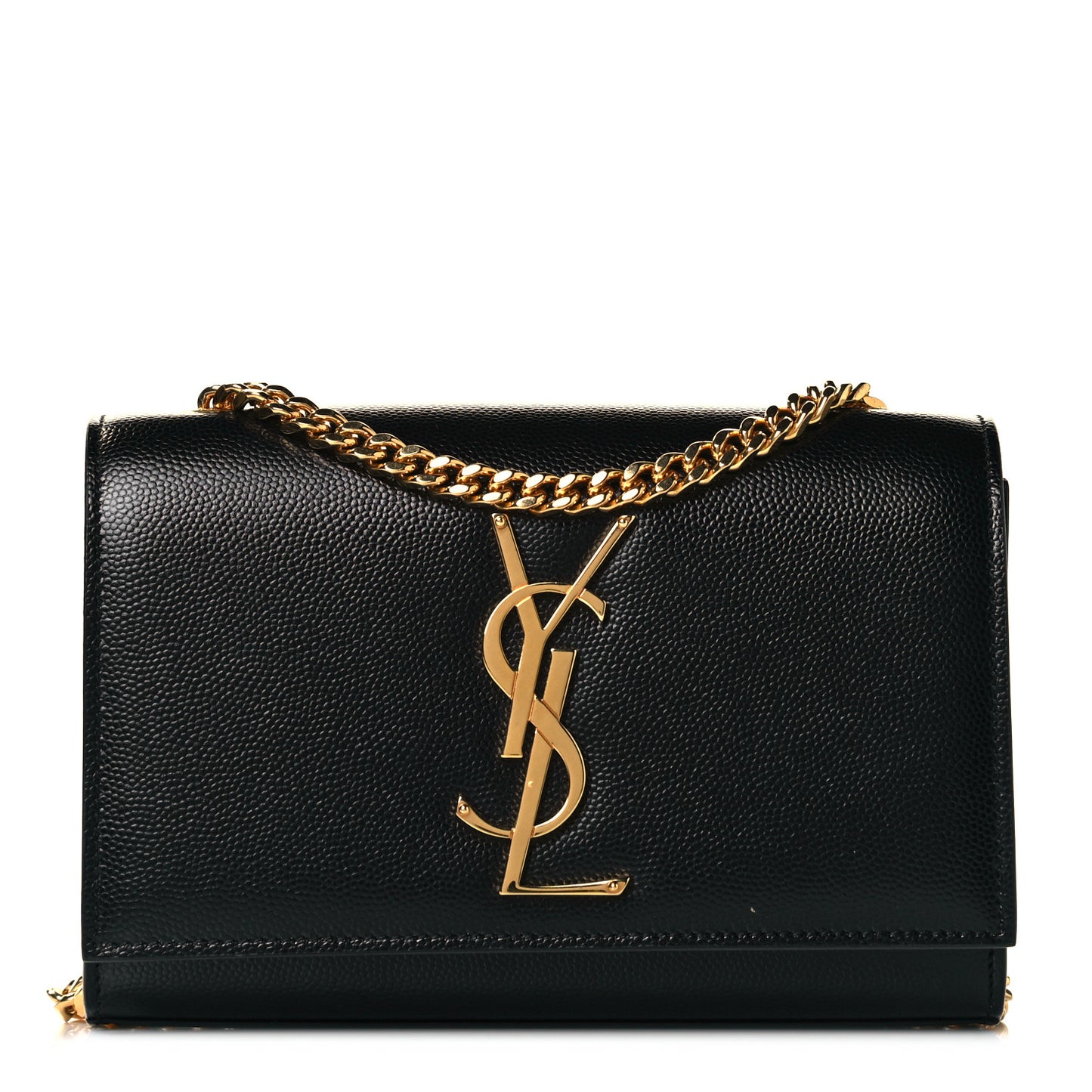 Grain De Poudre Small Monogram Kate Satchel Black