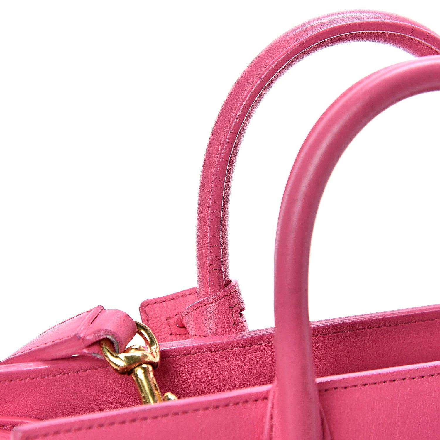 Saint Laurent Calfskin Nano Sac De Jour Rose Clair 19 of 26