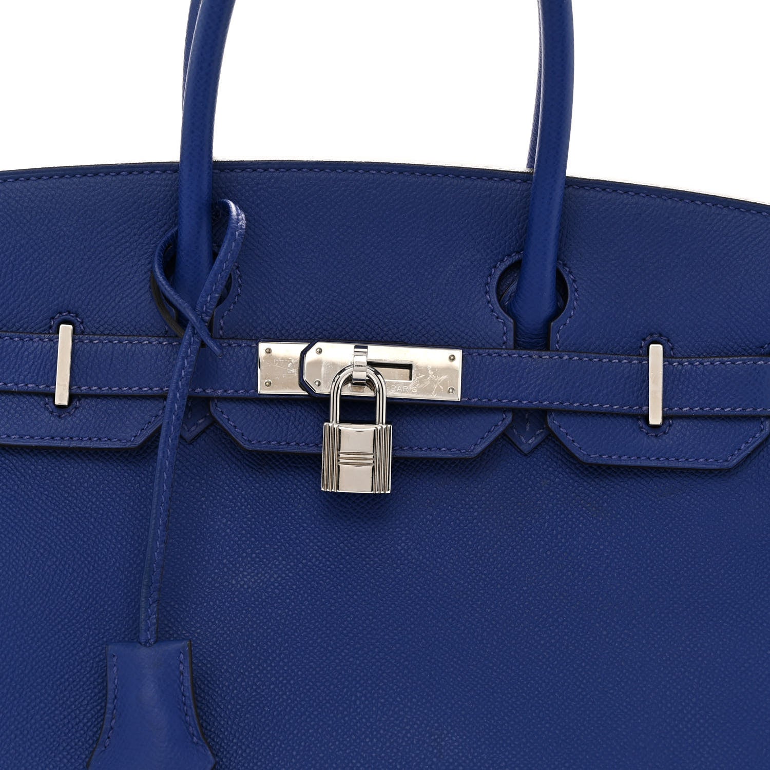 Hermes Epsom Birkin 30 Bleu Electrique 8 of 12