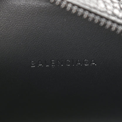 Balenciaga Grained Calfskin Neo Classic Black Hardware Super Nano City Crossbody Black 5 of 7