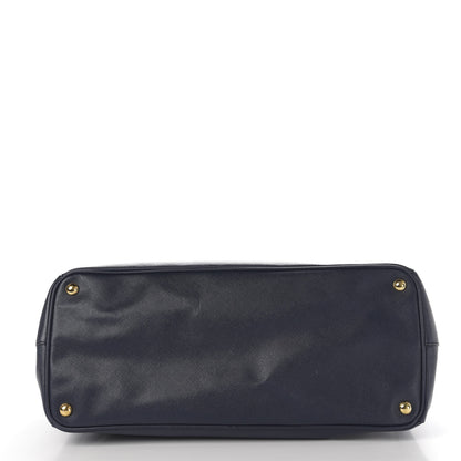 Prada Saffiano Large Galleria Double Zip Tote Baltico 13 of 14