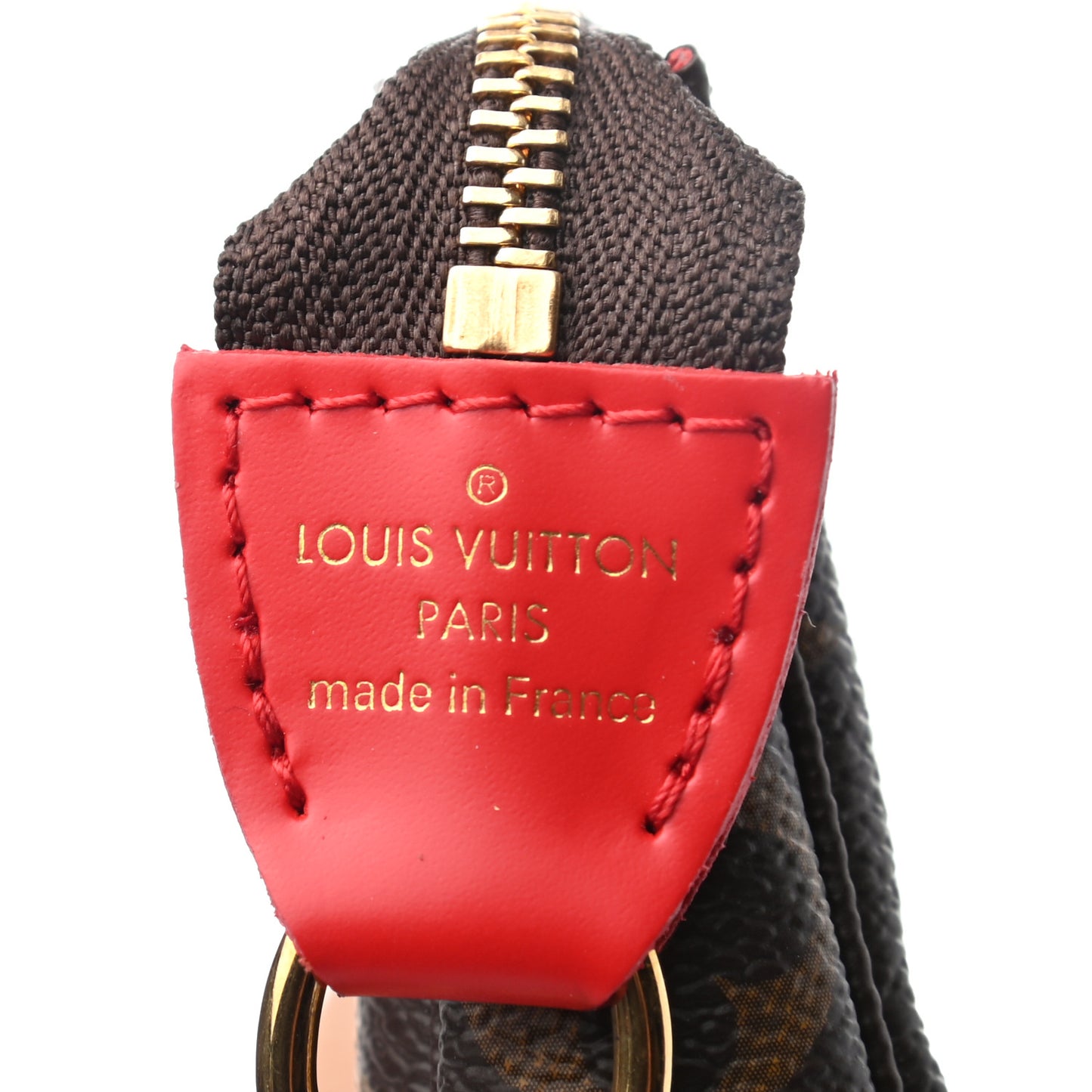 Monogram 2020 Christmas Animation Bumper Cars Mini Pochette Accessories Coquelicot