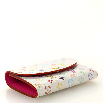 Louis Vuitton LV X TM Monogram Multicolor Rosalie Coin Purse White Kawaii Pink 4 of 7