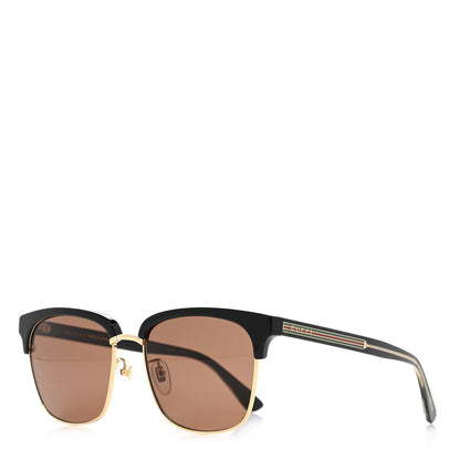 Gucci Acetate Square Frame Web Sunglasses GG0382S 1 of 7