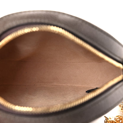 Gucci GG Supreme Monogram Web Mini Ophidia Round Shoulder Bag Brown 5 of 10
