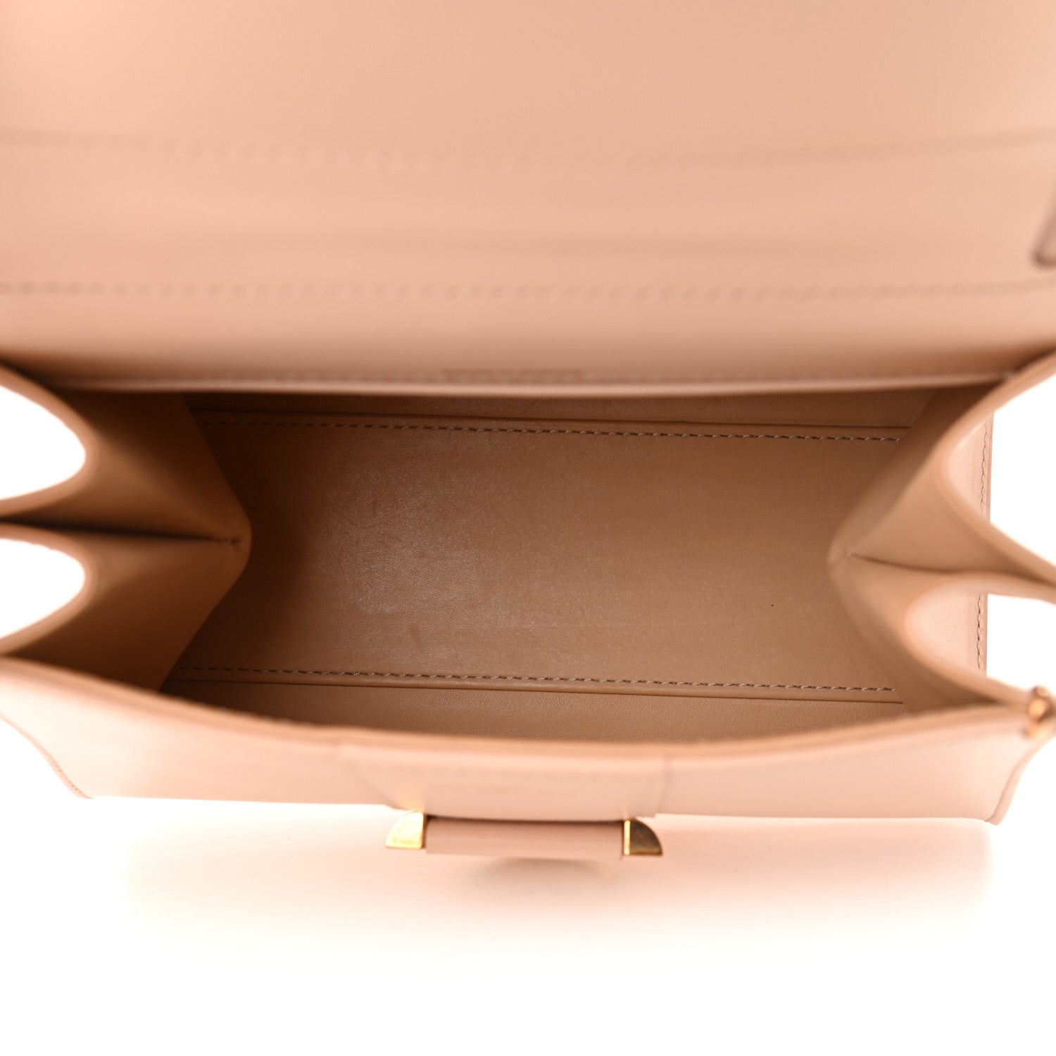 Delvaux Grained Calfskin Mini Brillant Satchel Light Pink 4 of 9