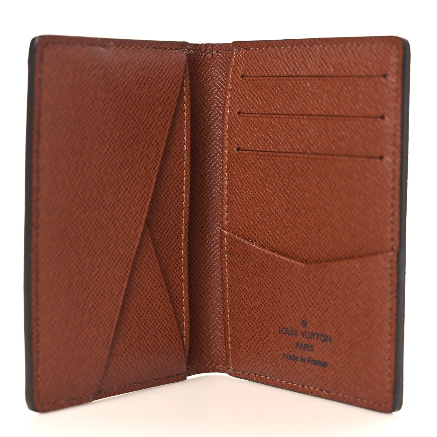 Monogram Pocket Organizer Card Holder NM
