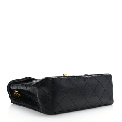Chanel Lambskin Quilted Mini Square Flap Bag Black 4 of 9