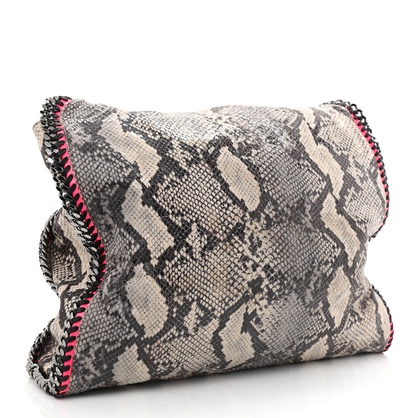 Eco Python Big Falabella Tote Grey