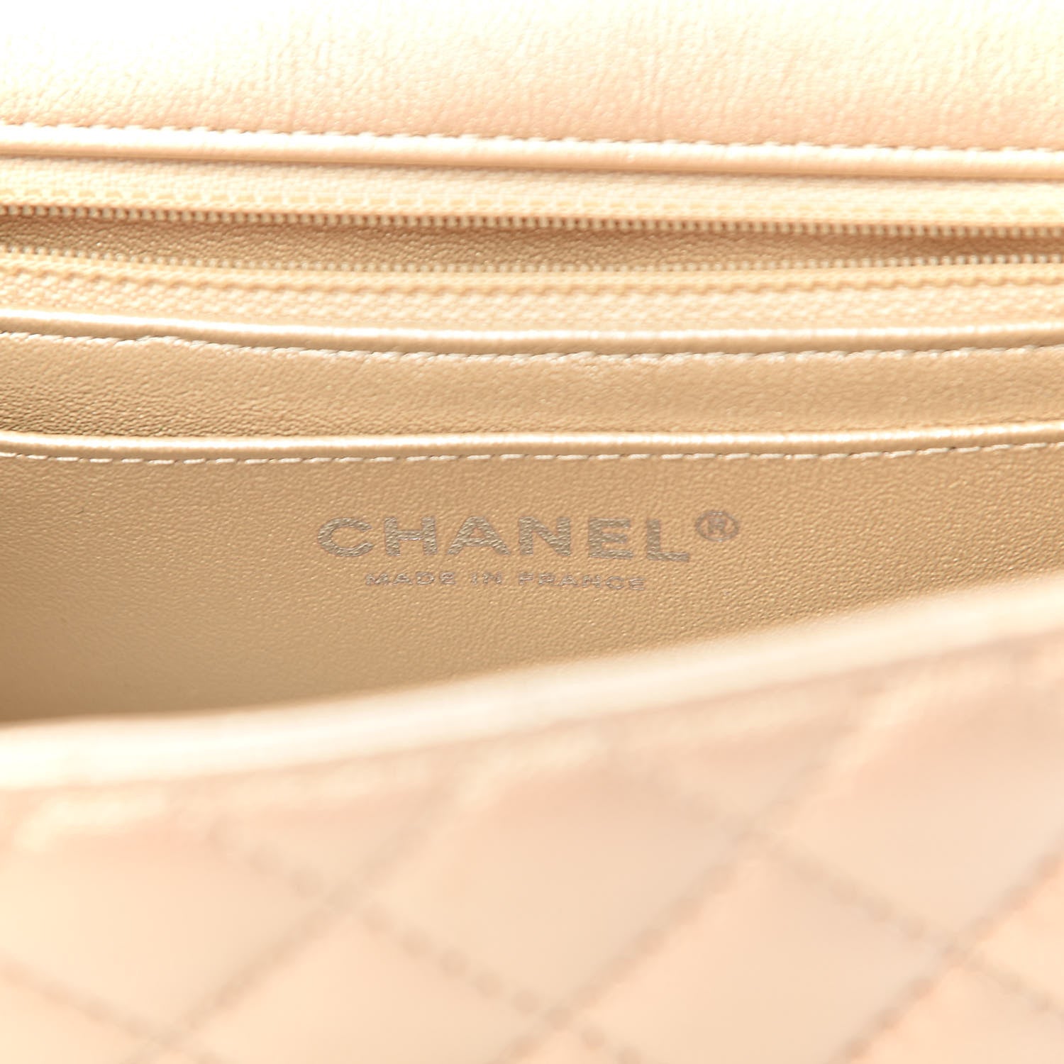 Chanel Metallic Sheepskin Quilted 2.55 Reissue Mini Flap Beige 6 of 11
