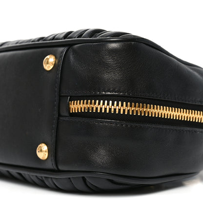Miu Miu Nappa Matelasse Large Arcadie Top Handle Bag Black 10 of 10