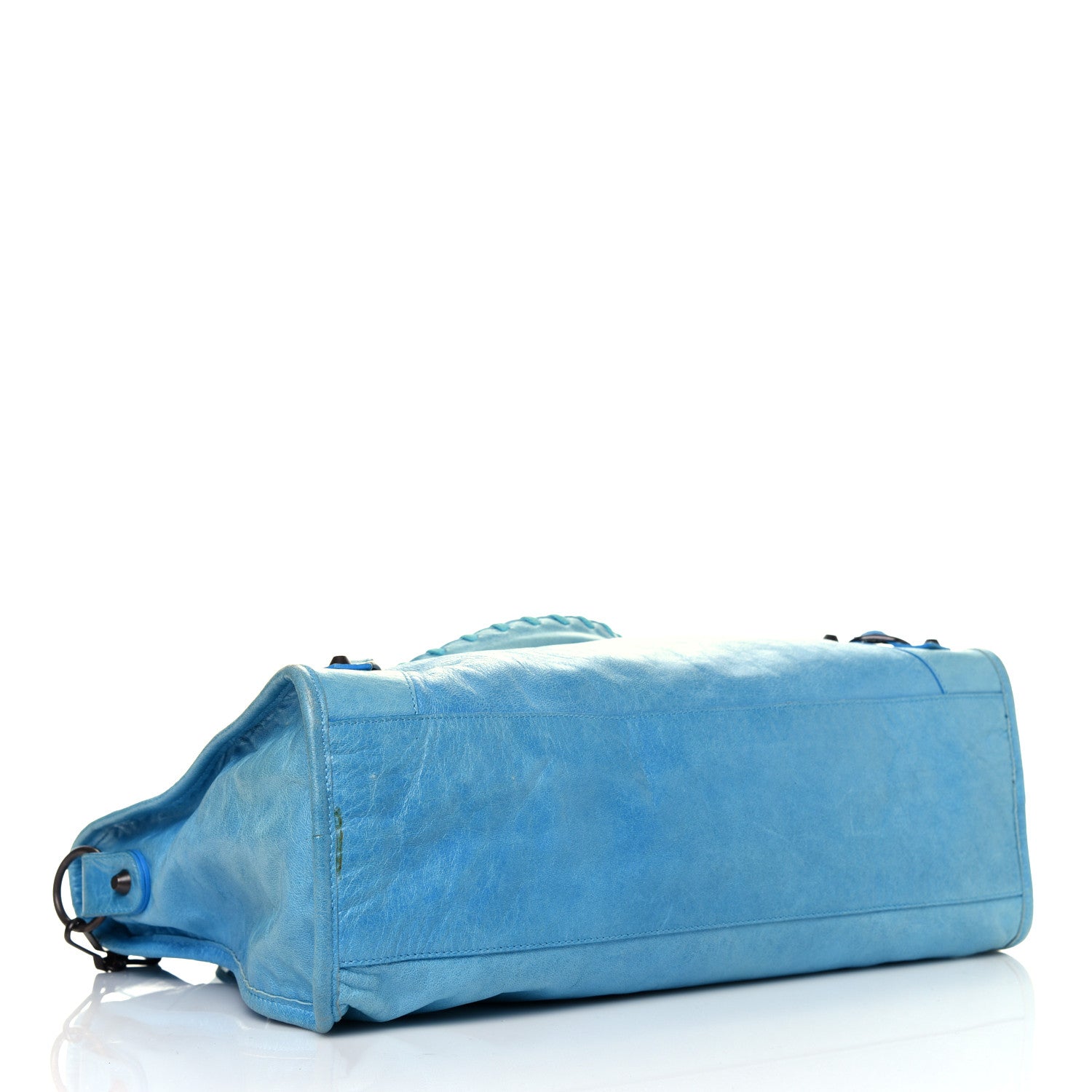 Balenciaga Agneau Classic Hardware City Bleu Paon 5 of 12