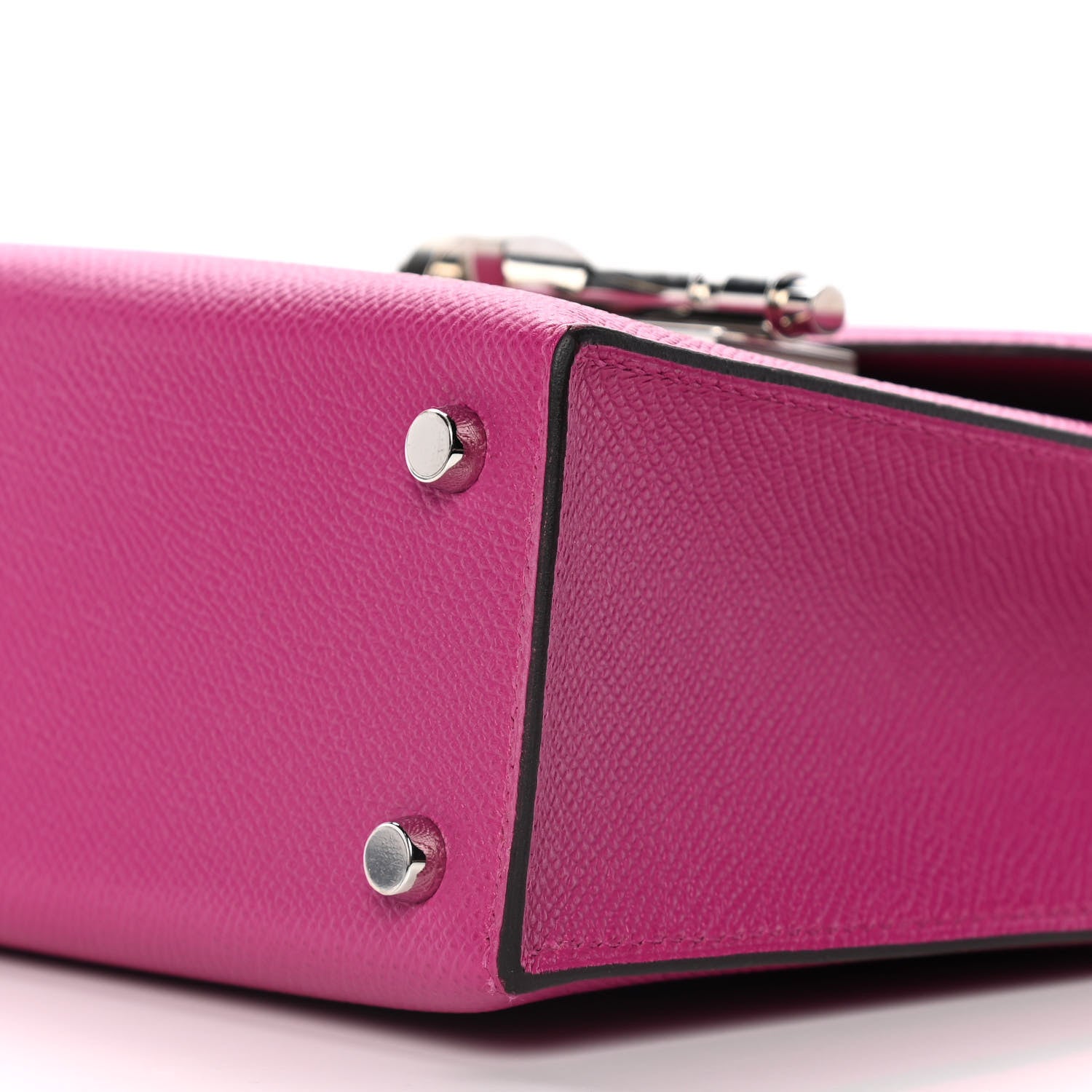 Hermes Epsom Verrou 21 Rose Pourpre 9 of 12